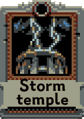 Storm temple