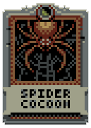 Spider cocoon
